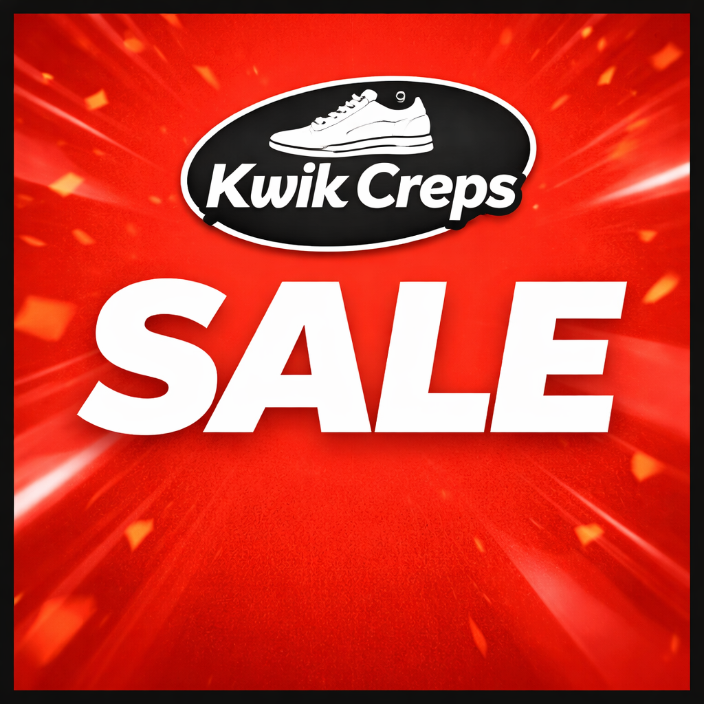 Sale trainers and discounted footwear available online at Kwik Creps UK