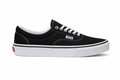 Vans Era Black VN000EWZBLK1 low top sneakers side view on white background